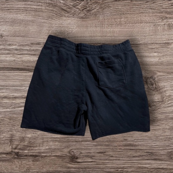 Y2K Hollister Black Comfy Lounge Shorts with White Drawstring - Picture 2 of 6